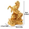 Rearing Horse Figurine Symbol Of Prosperity Charming Ornament Desktop Decorative Statue Decoration Gift Year Of Horse 2026