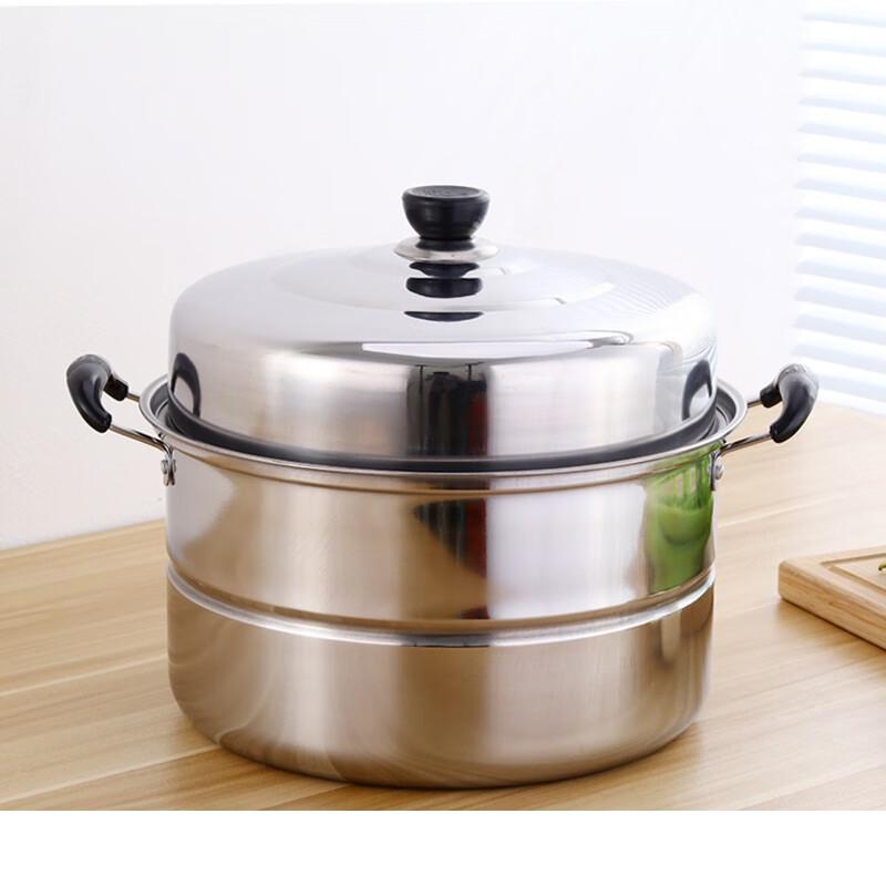 Wutuo Stainless Steel Induction Steamer and Soup Pot