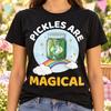 Pickles Are Magical Shirt, Funny Food Lover Gift, Unicorn Jar Print, Rainbow Clouds Design, Dill Snack Fan Birthday, Whimsical Kitchen Humor