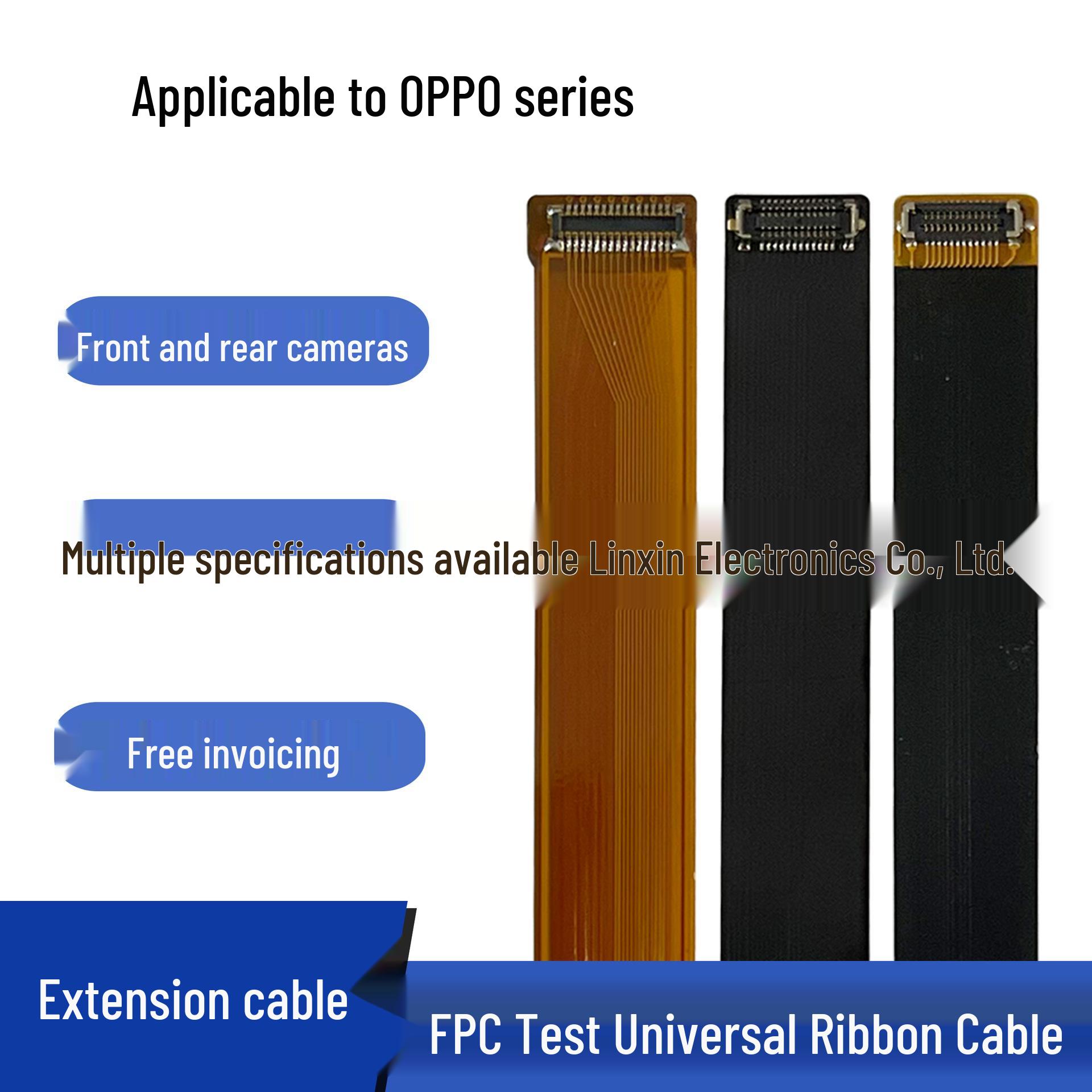 Гибкий шлейф камеры FPC Connector для серии OPPO Realme OnePlus Reno6 5G Oppo Reno6Pro+ front 6.5cm electromagnetic film