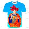 2026 New 3D Print Summer Men Women Dragon Ball Z Goku Ronaldo 7 Soccer Jersey Training Sports T-Shirt