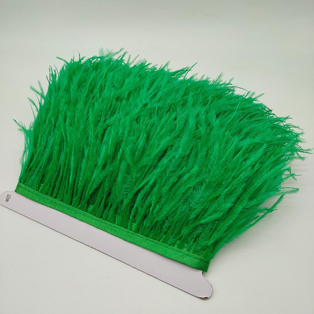 FeatherBeatiful 10Yard High Quality Ostrich Feather Trim Fringe Feather Ribbon 10-15CM/4-6Inch Width Sewing Crafts Costumes Decoration 2Yards