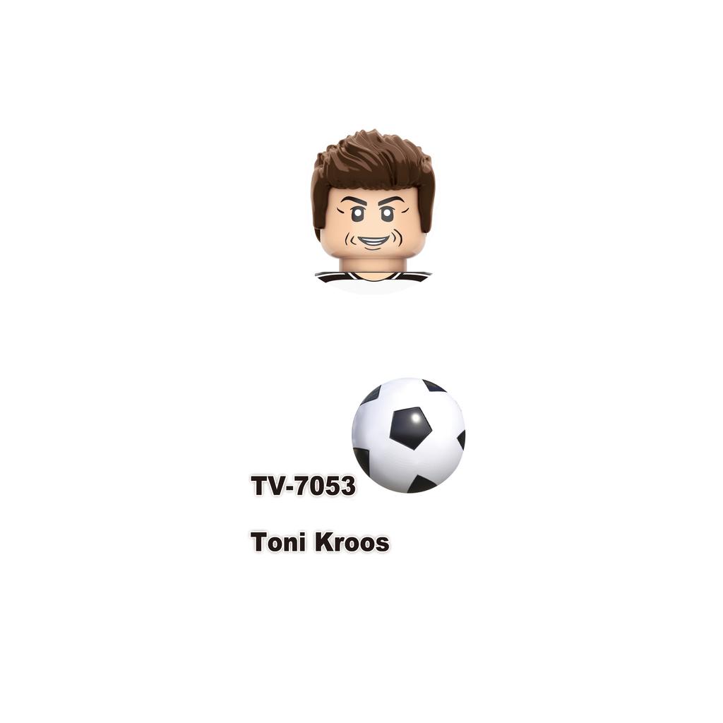 TV6506 TV6507 Action Toy Figures Football Players Assemble Bricks Building Blocks Gifts For Children Kids Small Dolls