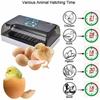 12 Egg Incubator Automatic, Digital Smart Incubator with Auto Turner & Temperature Control, for Hatching Chicken, Duck, Goose Eggs