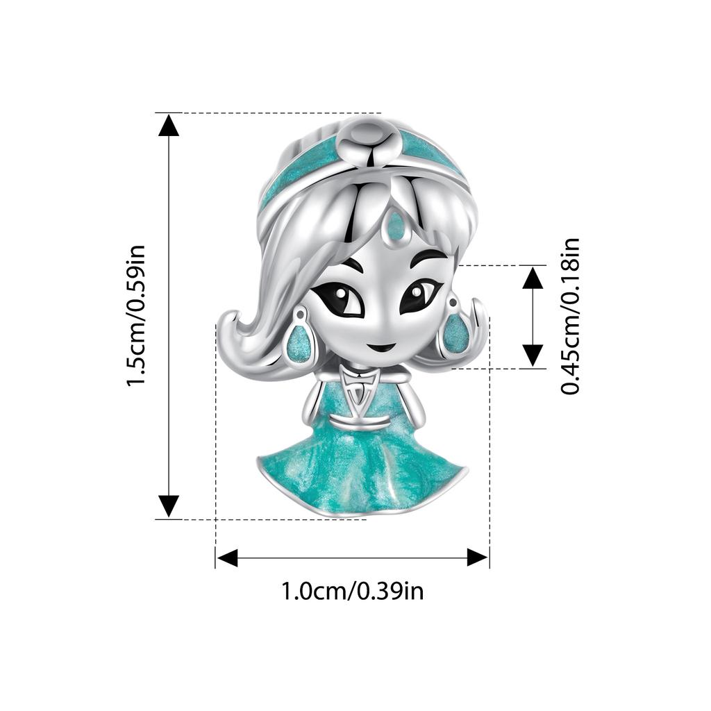 BISAER 925 Silver Dreamlike Fairytale Princess Charm Pumpkin Carriage Bead Fit Women Girl DIY Bracelet Fine Jewelry