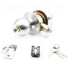 Stainless Steel Ball Door Lock With Antique Copper Finish And Brass Core For Home-Security