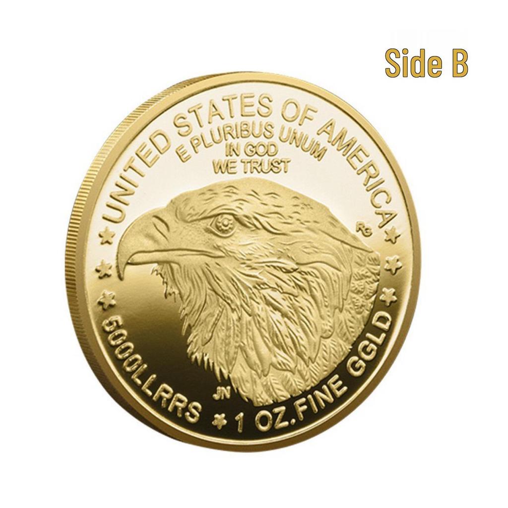 2022 Statue of Liberty Eagle Dollar Gold & Silver Commemorative Coin