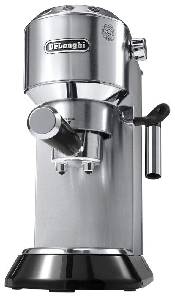 DeLonghi Espresso/Cappuccino Maker, Black/Silver, 1L, EC680M