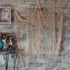 Fishing Net Seaside Shells Wall Wall Beach Party Sea Ceiling Bar Home Decor