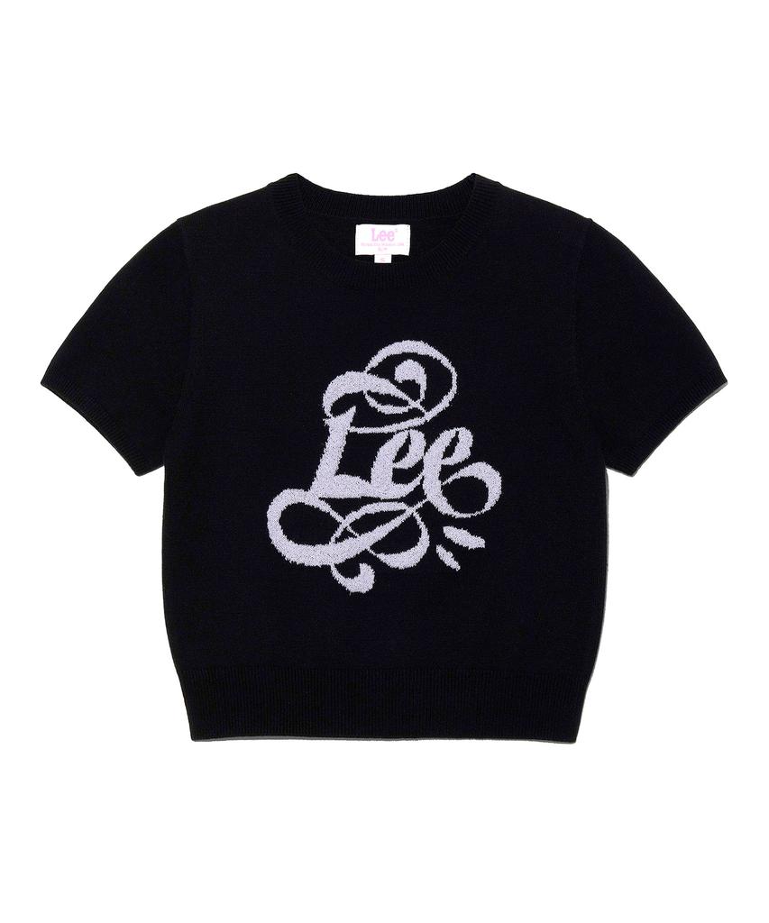 LEE Women Graphic Short Sleeve Knit Black