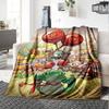 Plants Vs. Zombies Blanket Warmthful Decor Suitable for Livingroom Chair Picnics for All Occasions Modern Unique Gift for Family and Friends Camping