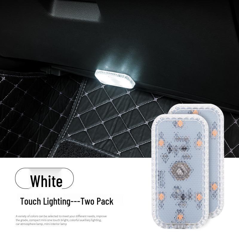 LED Wireless Rechargeable Car Atmosphere Touch Sensor Light
