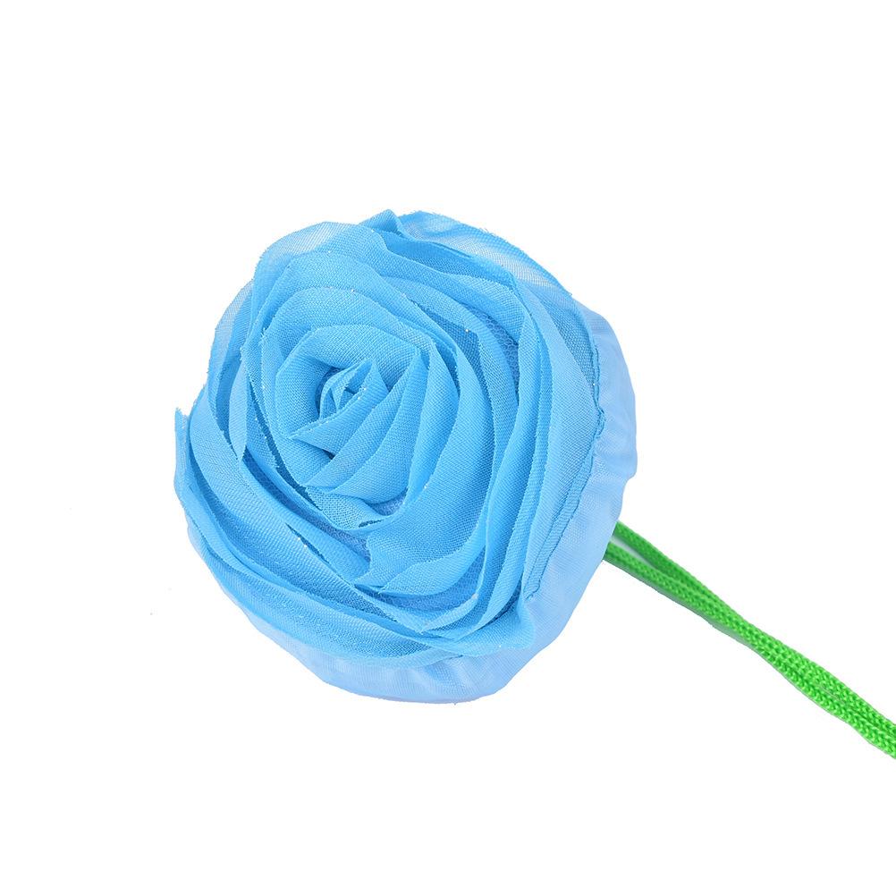 Przechowywanie Eco wielokrotnego użytku Travel Spożywczy Składane zakupy Rose Flower Storage