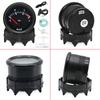 52mm Car Gauge White Backlight Pointer Boost Meter -1~2Bar Turbo Boost Gauge with T Tube PVC Hose for 12V Gasoline Vehicle