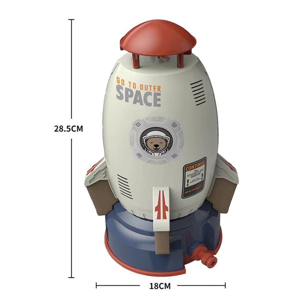

Rocket Launcher Toys Water Spray Spinning Rocket Water Pressure Lift Sprinkler Toy Parent-child Interaction Games In Garden Lawn