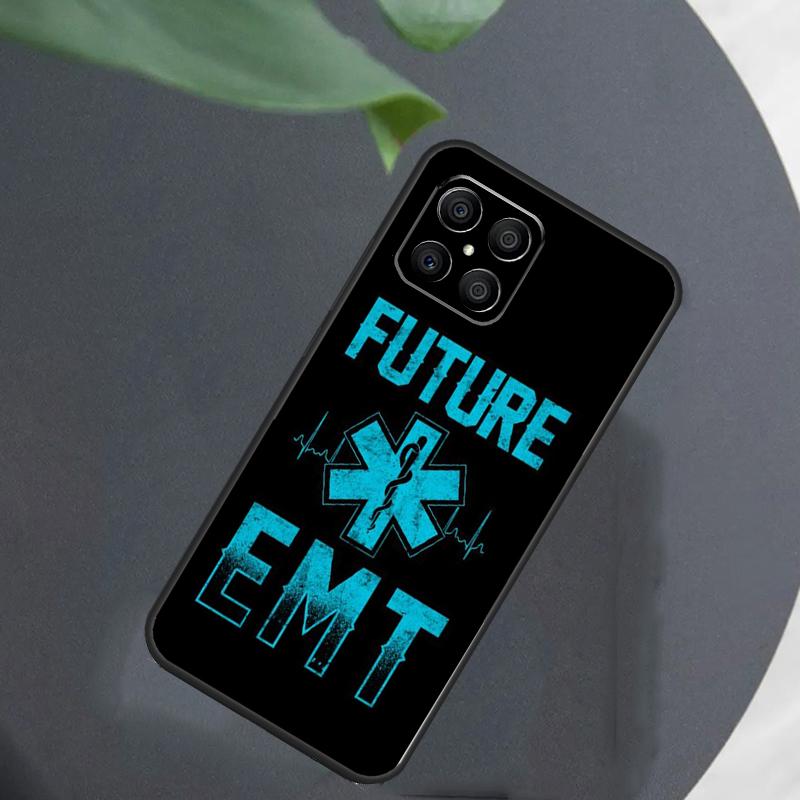 EMT EMS Ambulance For Honor Magic 5 6 7 8 Pro Case For Honor 400 200 50 70 Lite X8c X8b X9a X9b X9c X9d Win RT