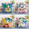 Anime Game UUrusei Yatsura Pillow Case Home Doublesided Printing Short Plush Colorfast Microfiber Cushion Cover