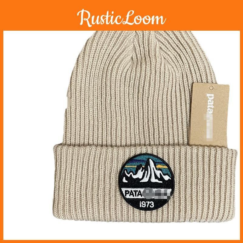 Hat Winter Knitted Outdoor Windproof Snow Mountain Decoration Fashion Warm Hat
