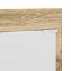 Wall Mounted Nightstand Sonoma Oak 90 x 10 x 50 cm