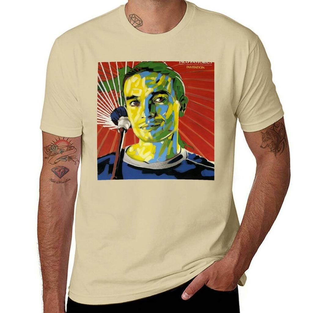 Adaptive Energy Passion Attractive Funky Jaco Pastorius Gifts For Fan T-Shirt oversized heavyweights t shirt for men