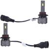 9006 LED Headlight Bulbs 8000lm Set Brightness 6000K White 90066000K