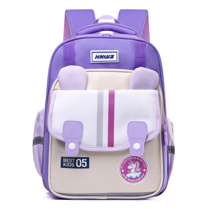 Stylish Lightweight Oxford Cloth Kids Backpack For 1st-2nd Grade Boys And Girls