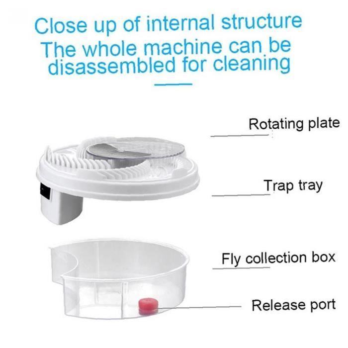 Piège de piégeage électrique de piégeage de piégeage lavable à la mouche automatique