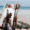 Adventure Samurai Champloo Big Microfiber Beach Towels Quick Dry Towel Sand Beach Towels Pool Towel For Travel Swim Pool Yoga