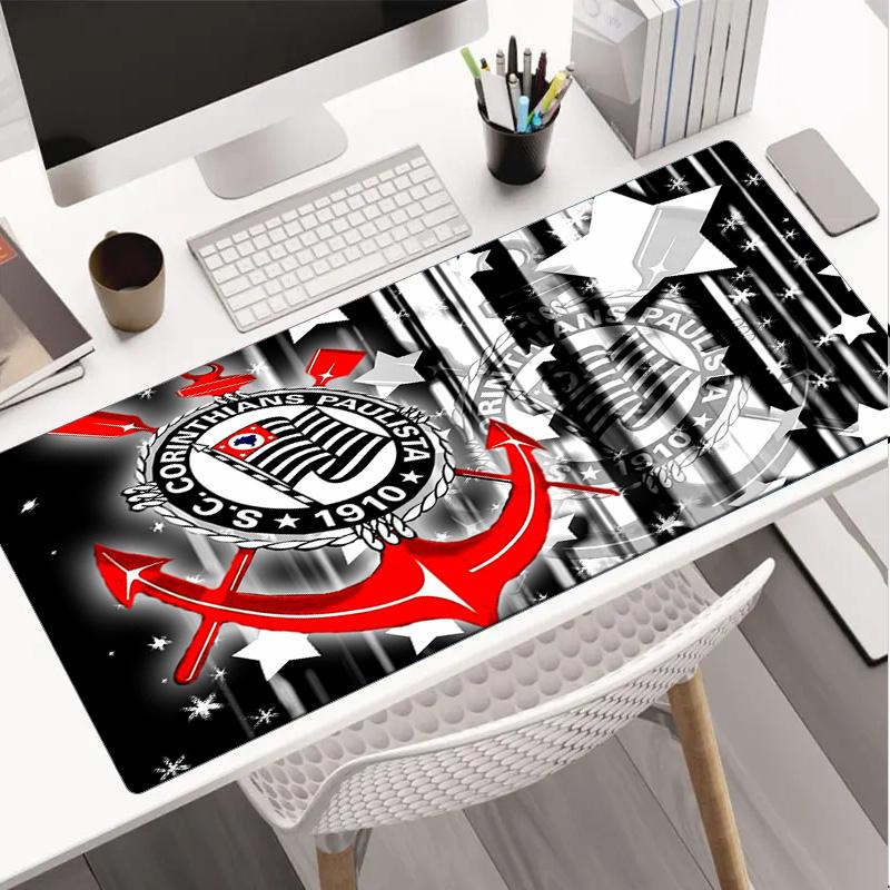Corinthians Football Club Crest Mouse pad Mouse pad, Gaming Mouse Pad, keyboard pad, Desk Decor for computer notebook Fan Gift Birthday Gift