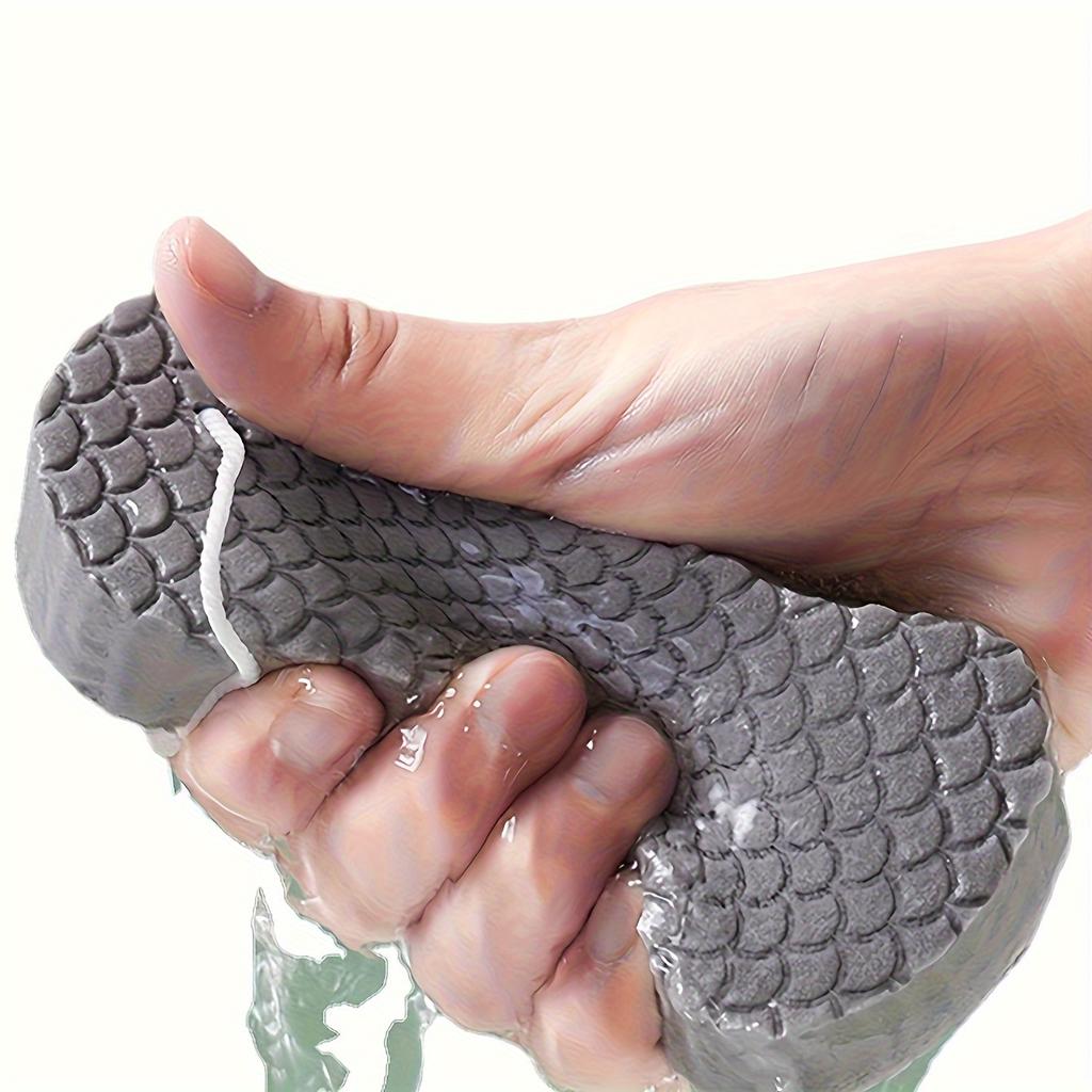 Ultra-Soft Bath Sponge/3D Shape Exfoliating/Gently Removes Dead Skin And Dirt/Massages to Cleanse And Brighten Skin