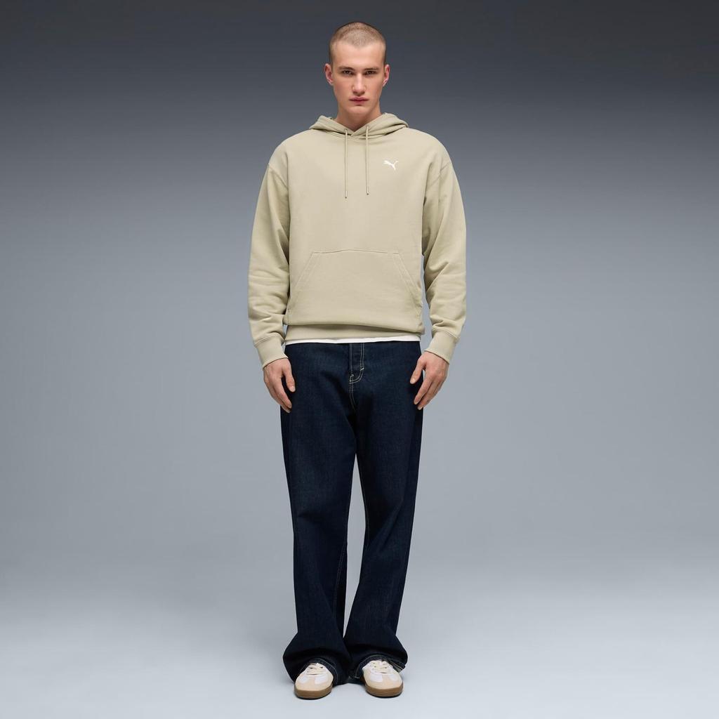 Men's hoodie Puma WARDROBE ESS RELAXED TR beige 62964861 size XL