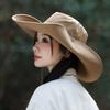 Summer Quick Dry Wide Brim Fisherman Hat With Sun Protection For Outdoor Hiking Camping