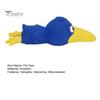 Dog Fetch Toy Large Head Chicken Latex Chew for Aggressive Training Chewers Squeaky Bite-Resistant Fun Interactive Play Medium Dogs Cartoon Shaped