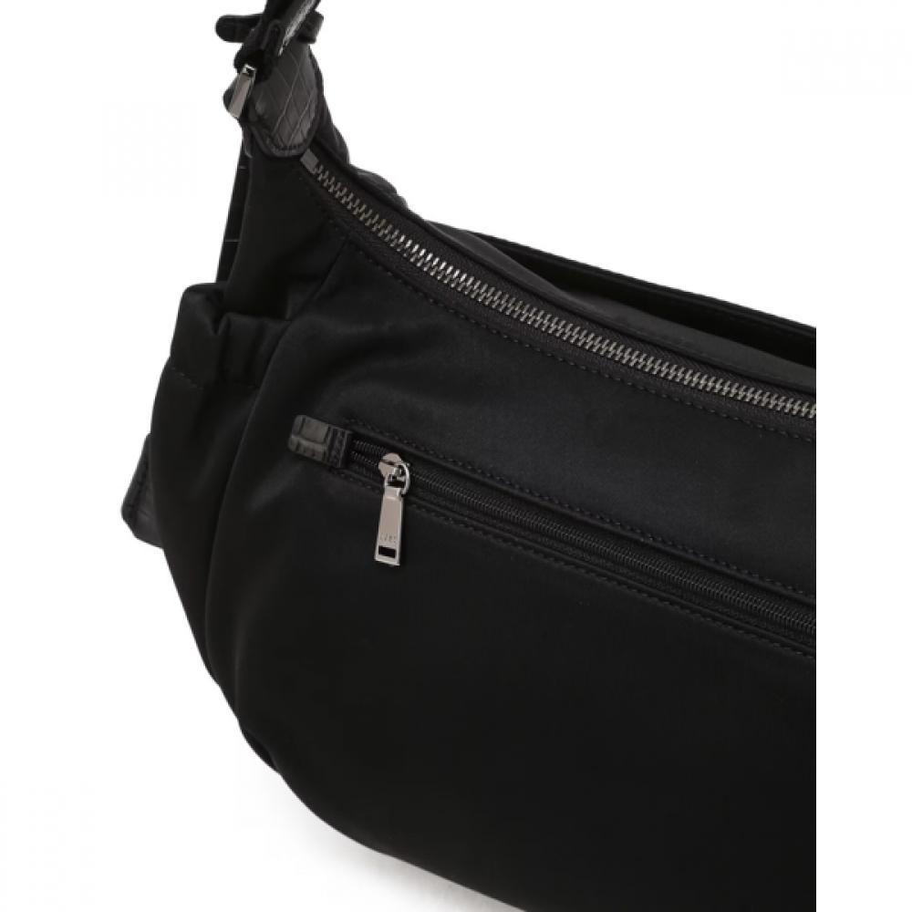 Daks Dd Logo Nylon Crossbag Black Dcba6f057bk