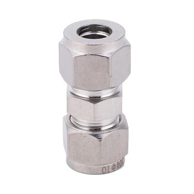 Air Hose Connector Straight Type 304 Stainless Steel Pneumatic Fitting 4mm6mm8mm10mm12mm10mm