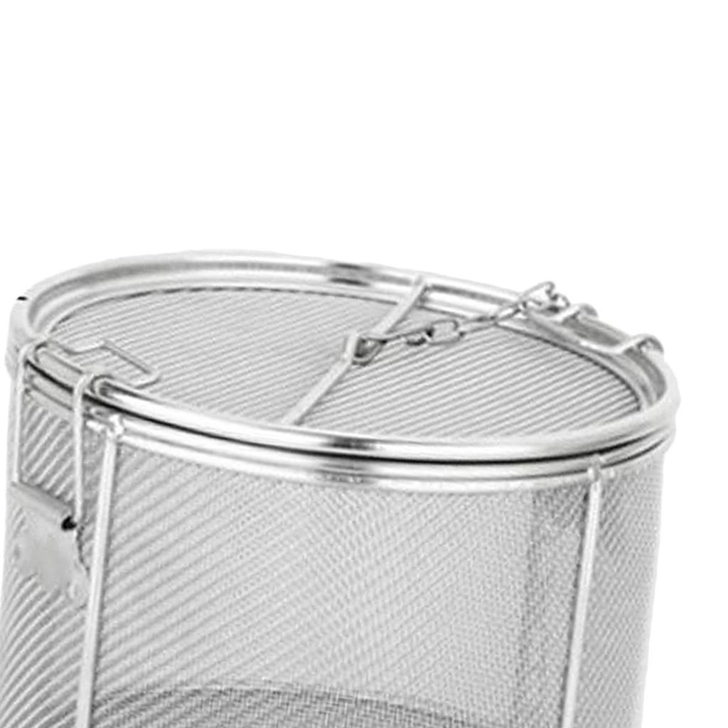 Infusore da Tè a Rete in Acciaio Inossidabile con Gancio a Catena Esteso Colino per Spezie e Condimenti Cestello per Separazione Spezie Utensili da Cucina