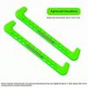 1Pair Adjustable Ice Skate Blade Guard Pvc Hard Skating Blade Protector Cover For Figure Skating Hockey Skates
