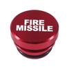 Universal Fire Missile Eject Button Car Cigarette Lighter Cover Universal Aluminum Red Ignition Cap 12V  Socket for Most Cars