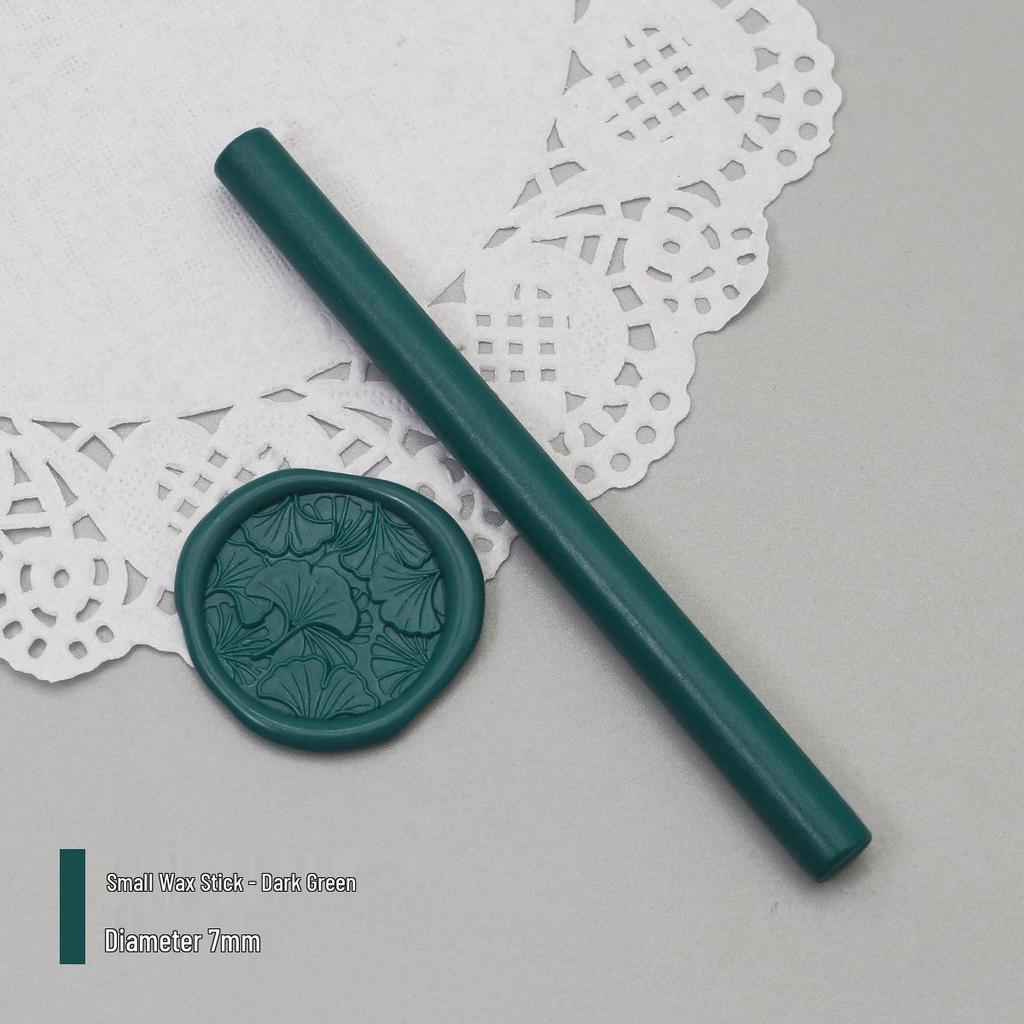 Bețișoare de Ceară de Sigiliu Mat Perlat, 125 Culori, 10x0.7cm, Compatibile cu Pistoale de Ceară, Culori Mixabile