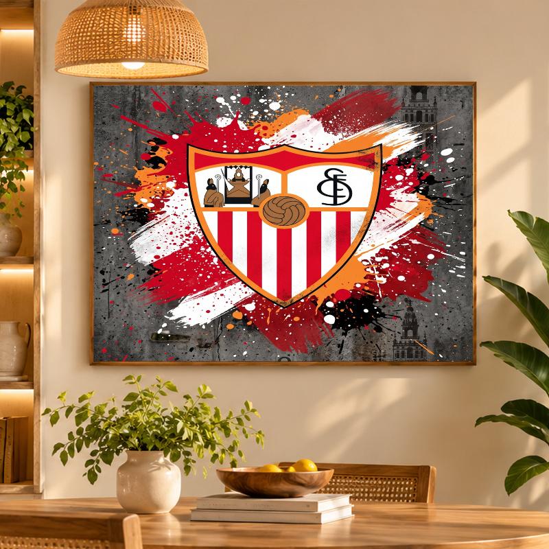 5D Diamond Painting Sevilla FC DIY Full Drill Diamond Art Kit Home Decoration