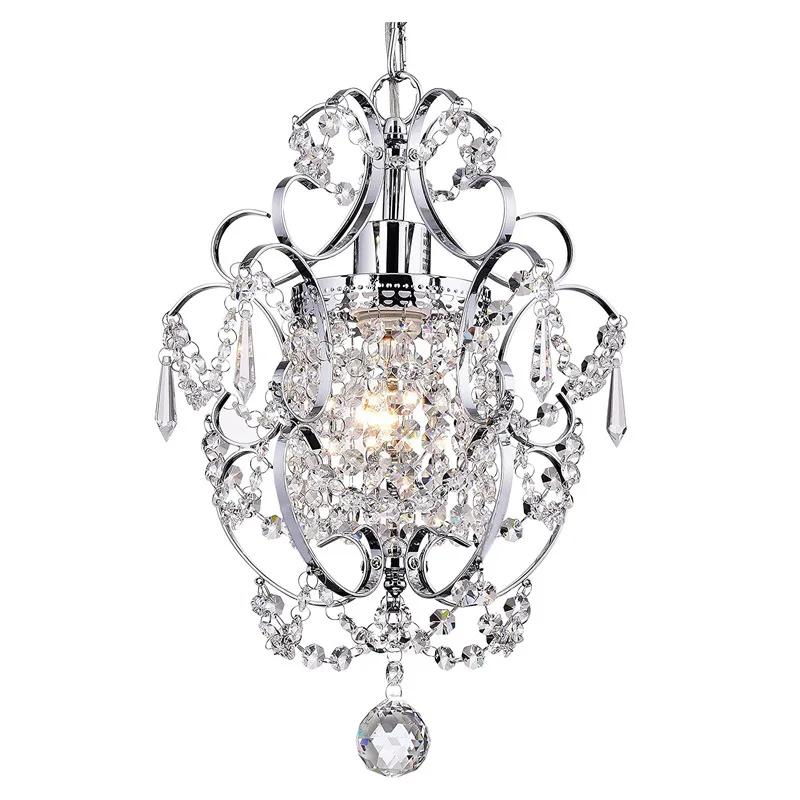 Modern Crystal Chandelier Farmhouse Ceiling Light Decor Lamp for Dining Living Room Bedroom Restaurant Home Hotel Loft