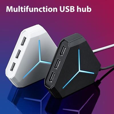 Mehrere Port USB 2.0 AUX TF Kartenleser Hub 1m Kabel Splitter Adapter für PC