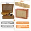 Wooden Money Saving Box 1000/2000/3000/5000/10000 Euros With Savings Goals And Digital Box, A Reusable Wooden Piggy Bank