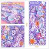 Pukupuku Capsule Reward Stickers for Construction Race Sea 3D Animal Capsule Stickers with Sequins and Intricately PVC Ideal for Girls and Creative