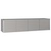 vidaXL Hochbeet Rostig 320x80x77 Cm Cortenstahl