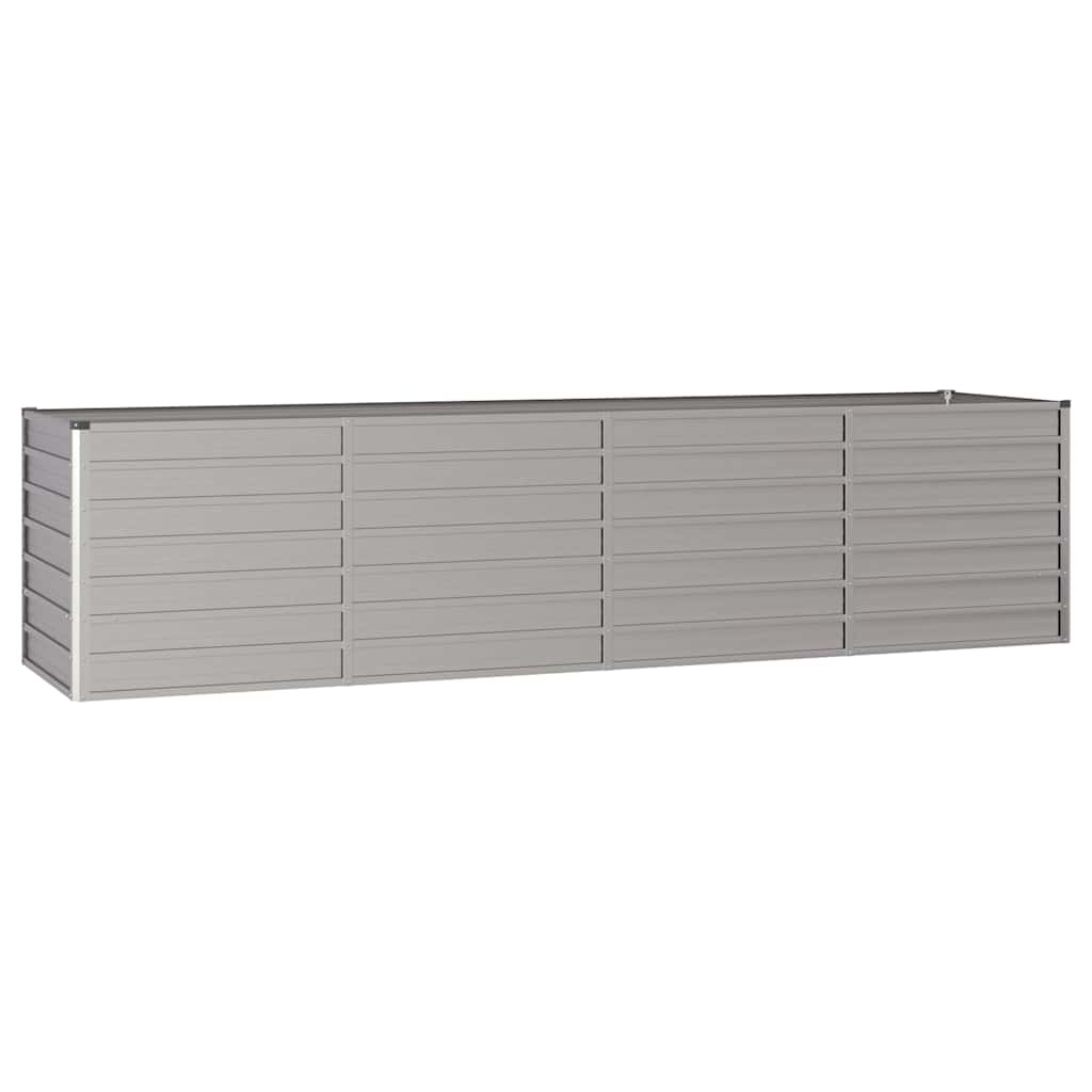 vidaXL Hochbeet Rostig 320x80x77 Cm Cortenstahl