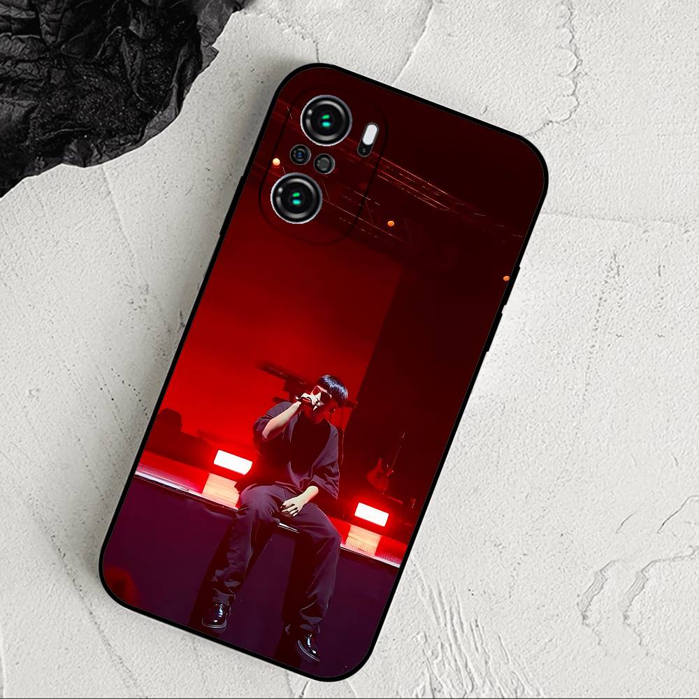 Singer H-MiloS J Phone Case Black Phone Case For Xiaomi 11 12 Redmi Note 11 5G 8T 9A 9 10T Note8Pro Note9 12S Ultra