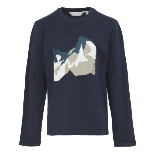 

Regatta Childrens/Kids Wenbie III Mountain Long-Sleeved T-Shirt 11-12
