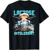 Lactose Intolerant Funny Trendy Design Meme Funny Humor T-Shirt