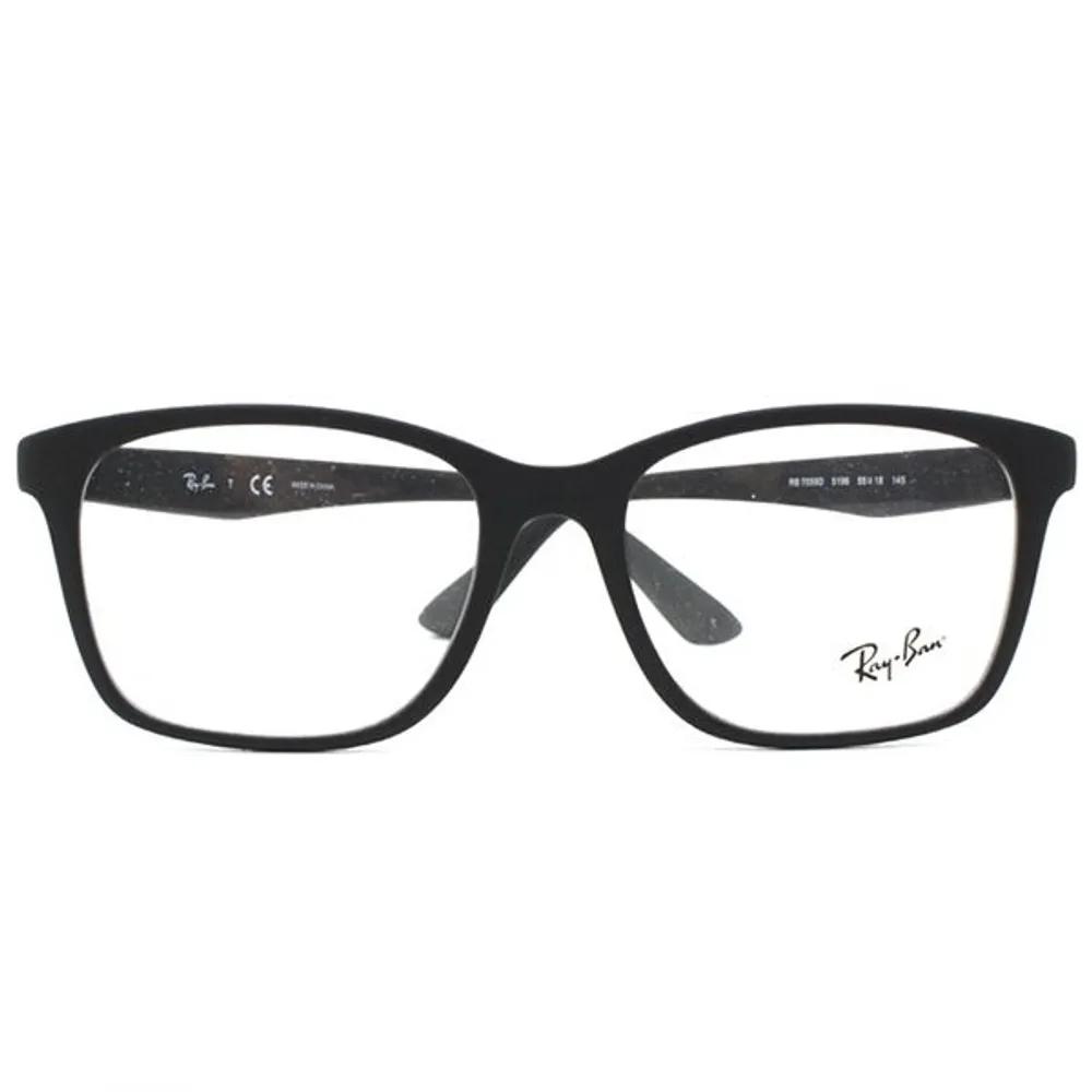 Ray-Ban RB7059D 5196 (55) Black/Matte Glasses 1. RB7059 2000 (55) Glossy